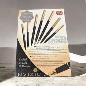 Vizio Sunlight Collection Gold and Black Pen Set NEW